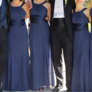 Navy Blue Bridesmaid dresses